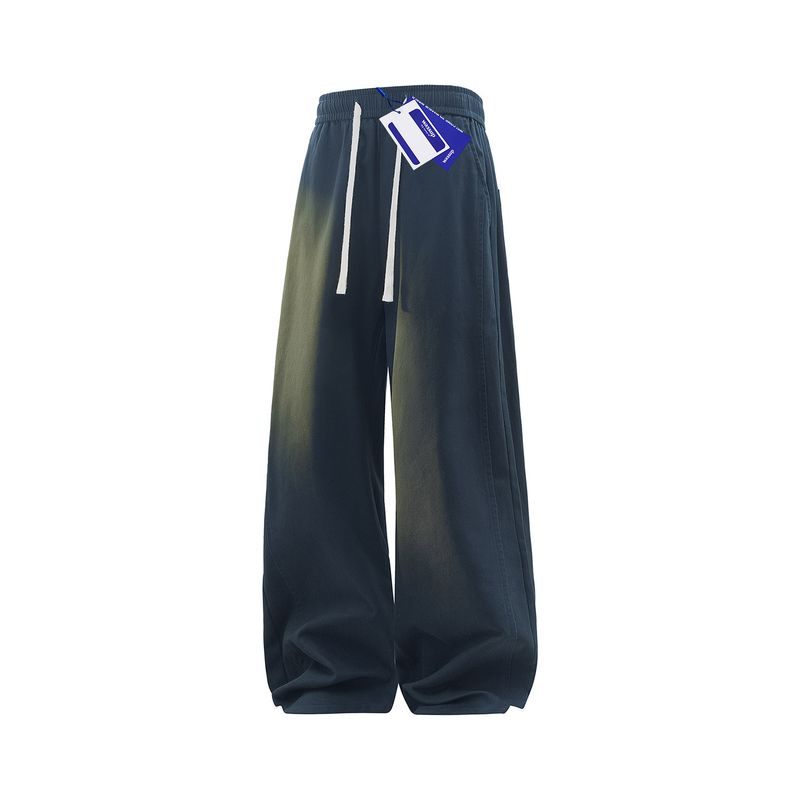 Wassup Pure Cotton Fleece-Lined Cargo Pants for Men, New Autumn and Winter American-Style Loose Straight-Leg Casual Thickened Long Pants