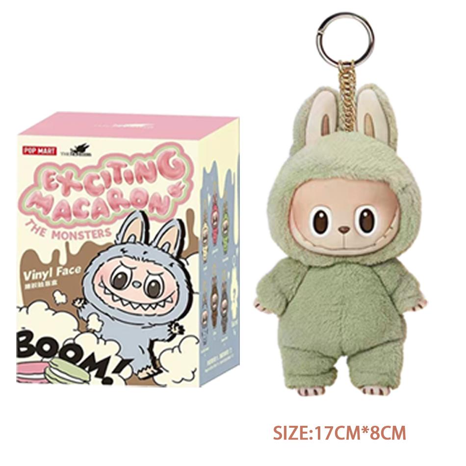 

LA BU V1 V2 V3 Сердцебиение Макарон Эмаль Лицо Монстров Слепая Коробка Фигурка Настольное Украшение Кавайная Кукла Детский Подарок на День Рождения