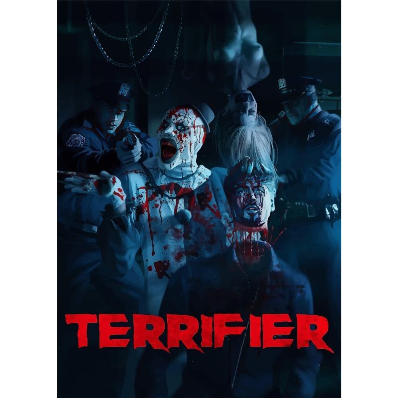 High Quality Terrifier 3/2/1 Collection Classic Thriller Movie Film Posters  Wall Art Canvas Paintings Halloween Home Room Decor
