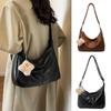 Large Capacity Leather Crossbody Bag New Design Women Tote Handbag Vintage Shoulder Bag  Lady
