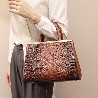 Borsa da donna alla moda di mezza età, grande capacità, a mano, a spalla, con tracolla obliqua