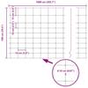 Wild Fence Hot Dip Galvanized 1000 x 100 x 0.18 cm Iron