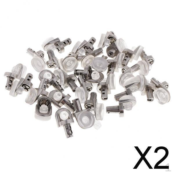 

2x 30/50 Полочные штифты, Полочные штифты Опора для мебельных шкафов для отверстий на