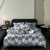 100% Cotton Bedding Four-piece Set, Skin-friendly and Breathable Quilt Cover, Bed Sheet Pillowcase Set