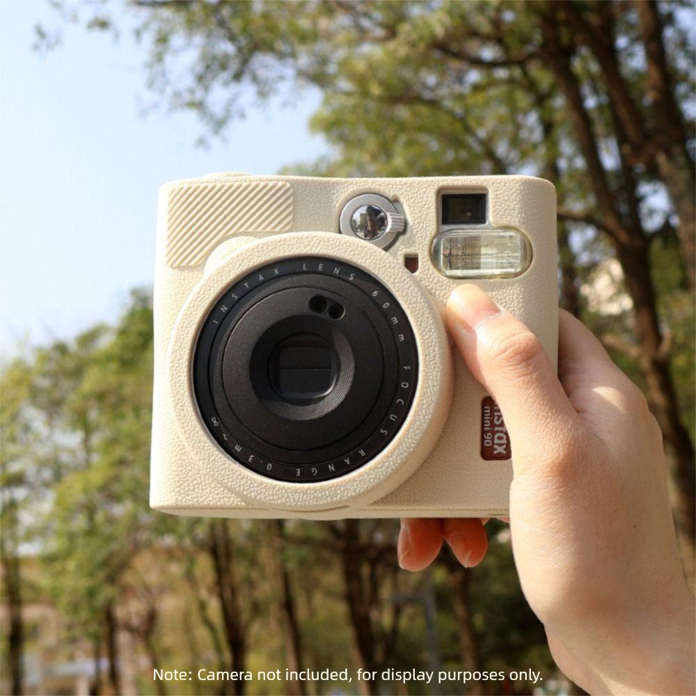 Silicone Camera Body Case Dustproof Portable Protective Case Shockproof Soft Camera Accessories for Fujifilm Instax Mini 90