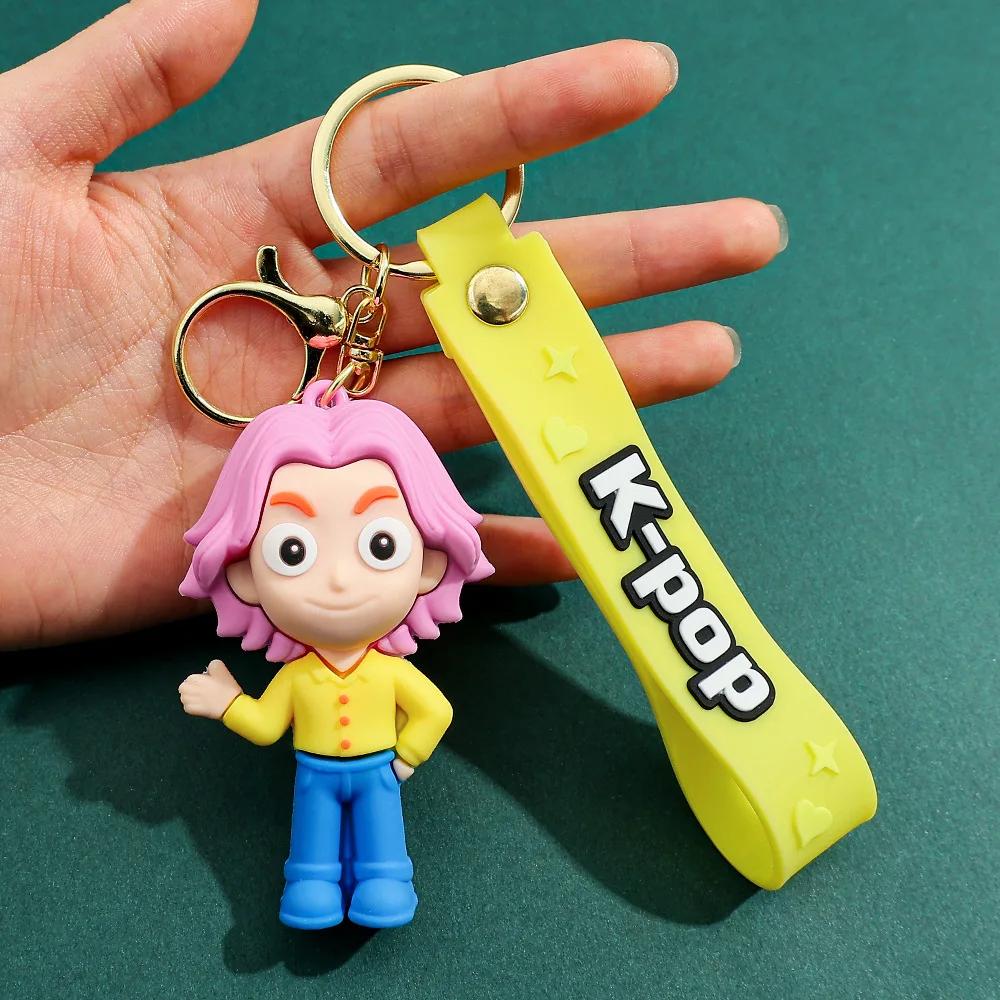 Witch Hunt Theme Derpy Keychains Doll 3D cute Popular Cute Action Model Toy bag decoration Collection birthday gift