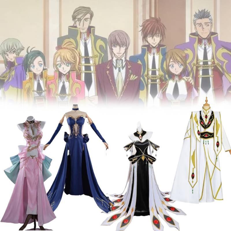 Code Geass Lelouch Of The Re Cosplay Queen Costume For Costume Parties And Anime Events