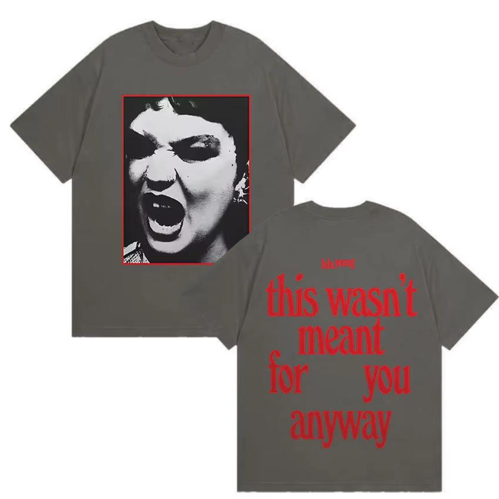 

Lola Young Album Tour 2025 Graphics Cover T Shirts Men s Women Fashion Oversized T-shirts Vintage Harajuku Short Sleeve T Shirts 4XL