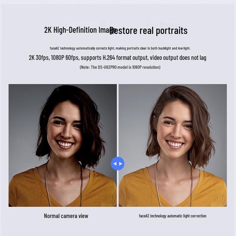 Hikvision 2K Live Streaming Webcam