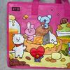 [USED] BT21 Large Pink Bag, Korea Limited Edition, BTS Bangtan Large