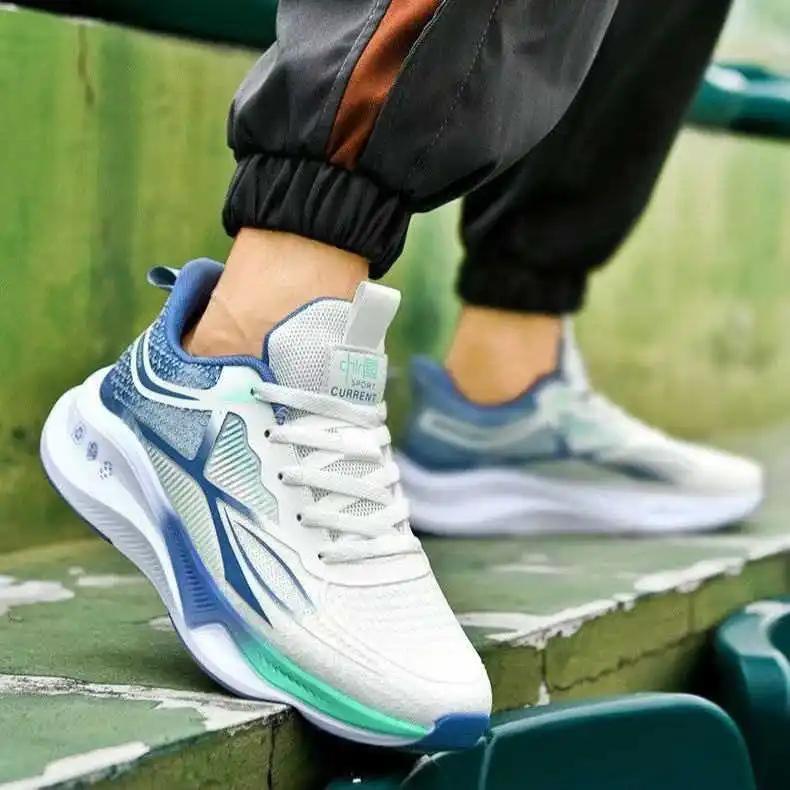 Fashion Fall Thick Bottom Brown Sneakers Casual Snekers Man Red Shoes Sport Vietnam Tenismasculine Runings Shose Upper Tenes Bity