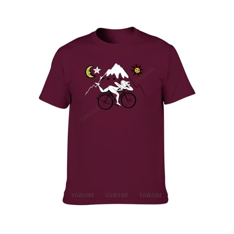Cotton Men Tshirt Bicycle Day T-Shirt Plain T-shirt Plus Size Tops Tops Mens Graphic T-shirts Funny Tee-shirt for Boys