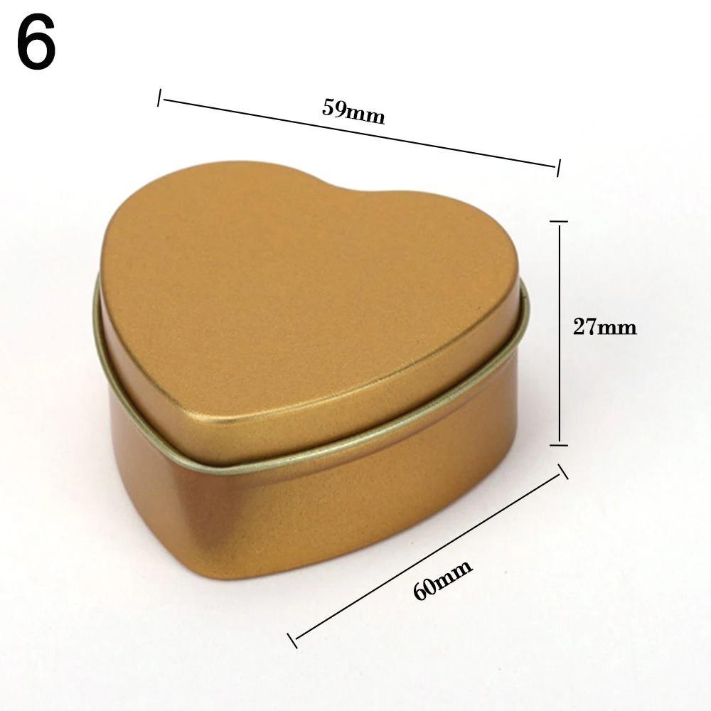 1Pc Refillable Tea Cans Metal Box Aluminum Tin Jar Nail Candle Cosmetic Container Candy Packaging Lid Storage Box for Cream Balm
