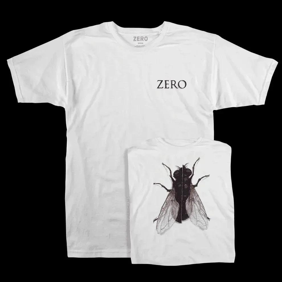 New ZERO Skateboards Vintage Men's Women's Black T-Shirt Size S To 4XL Summer Loose Short Sleeves Cotton T Shirt Top Tees Loose