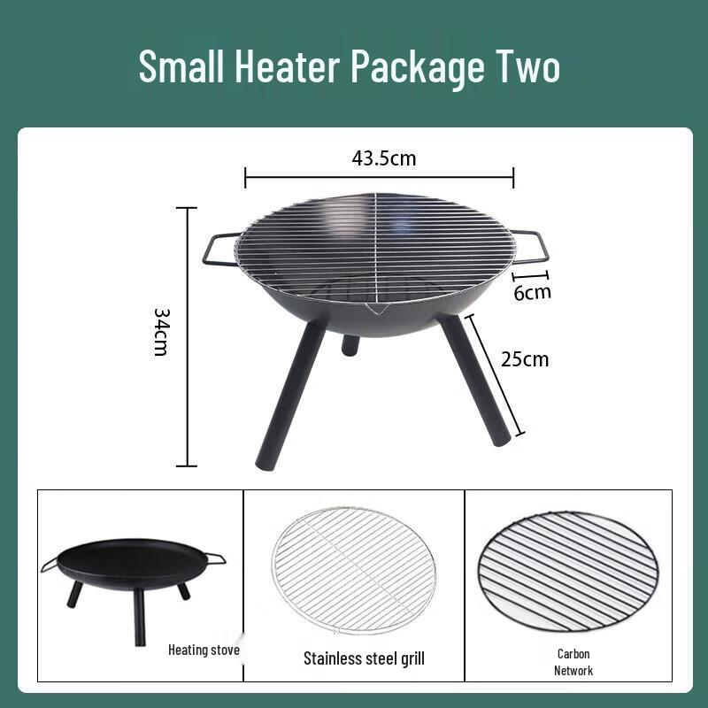 

Small Household Tea Warming & Grilling Stove Set Small