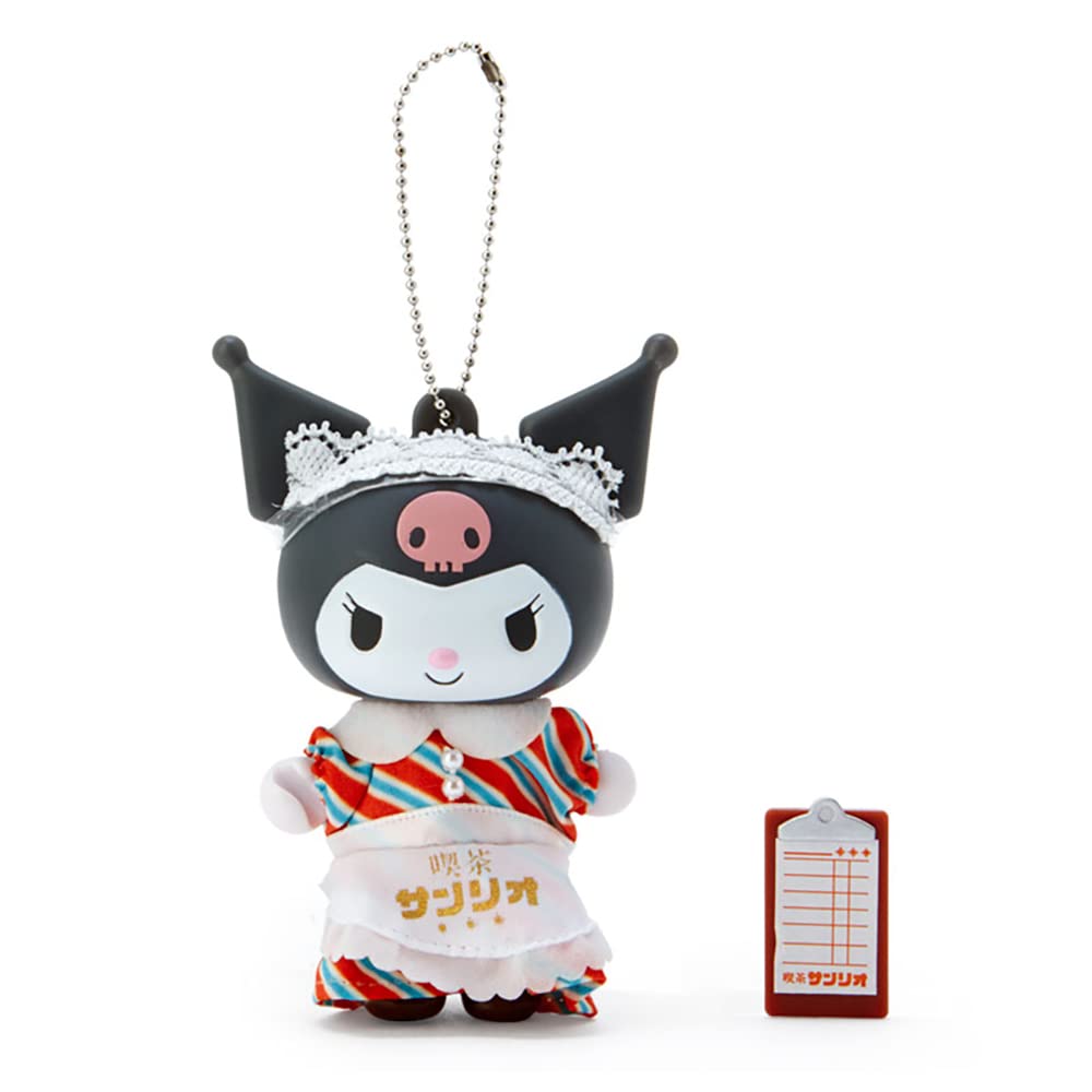 Sanrio Kuromi Soft Vinyl Mascot Holder (Sanrio Cafe 2nd Branch) 135283