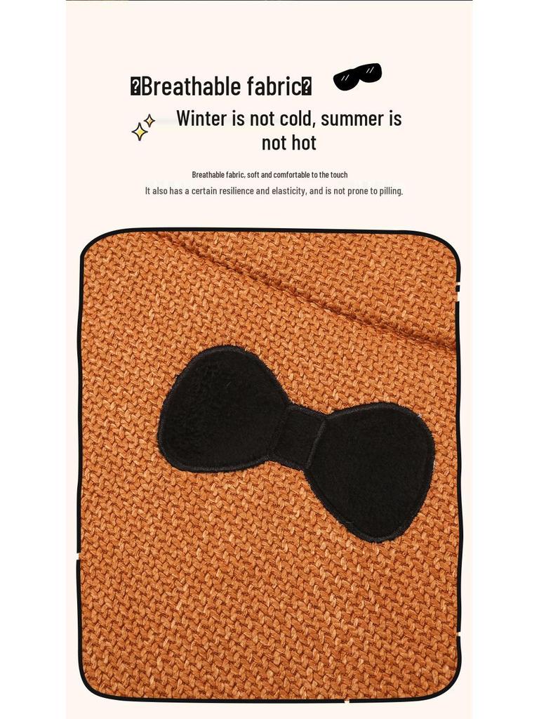 Cute Female Puppy Cartoon Car Seat Cushion for Chevrolet Equinox, Cavalier, Cruze - All Seasons