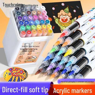 Touchcolor Soft-Tip Acrylic Marker Pen Set