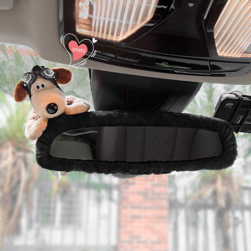 

Новый милый универсальный чехол на зеркало заднего вида для автомобиля в корейском стиле для женщин