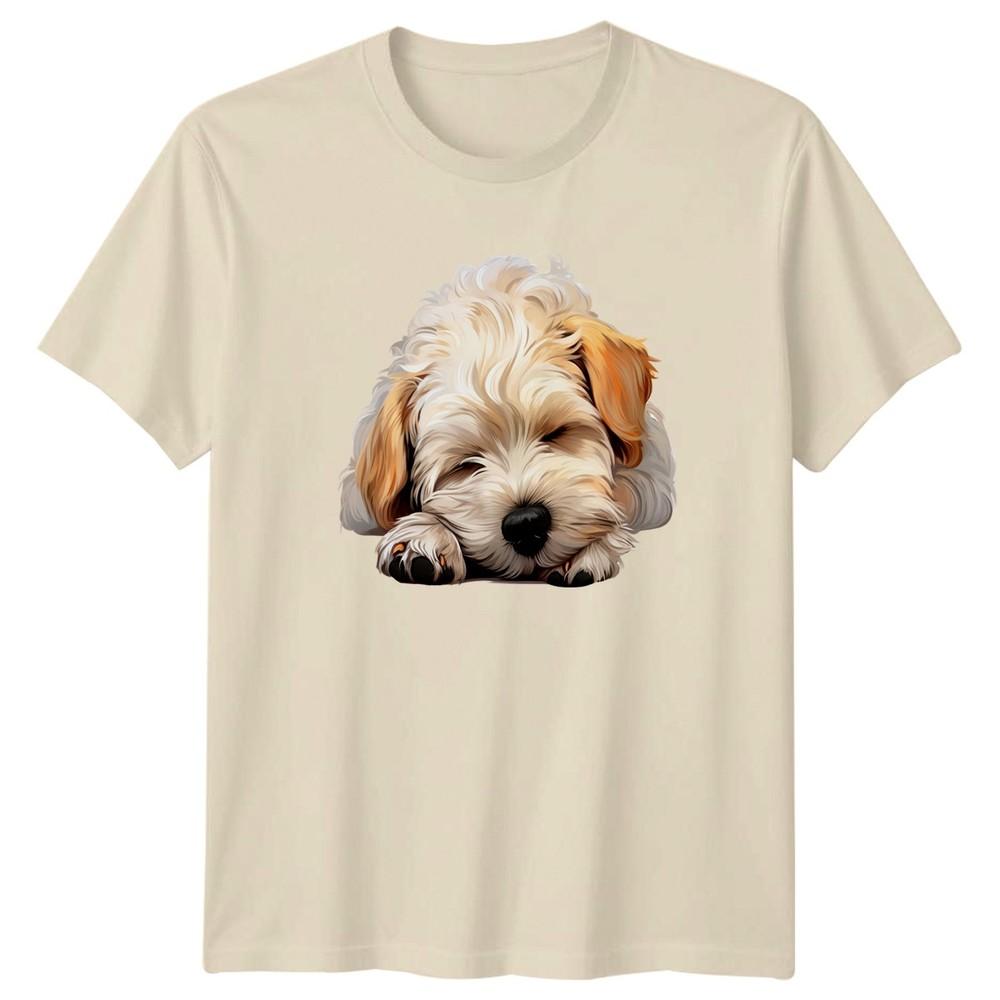 Just A Sleeping Puppy Waiting TShirt Doodle Puppy Dog Pet Owner