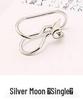 Korean Pearl and Diamond Star Ear Cuffs - U-Shaped Temperamental Stud Earrings