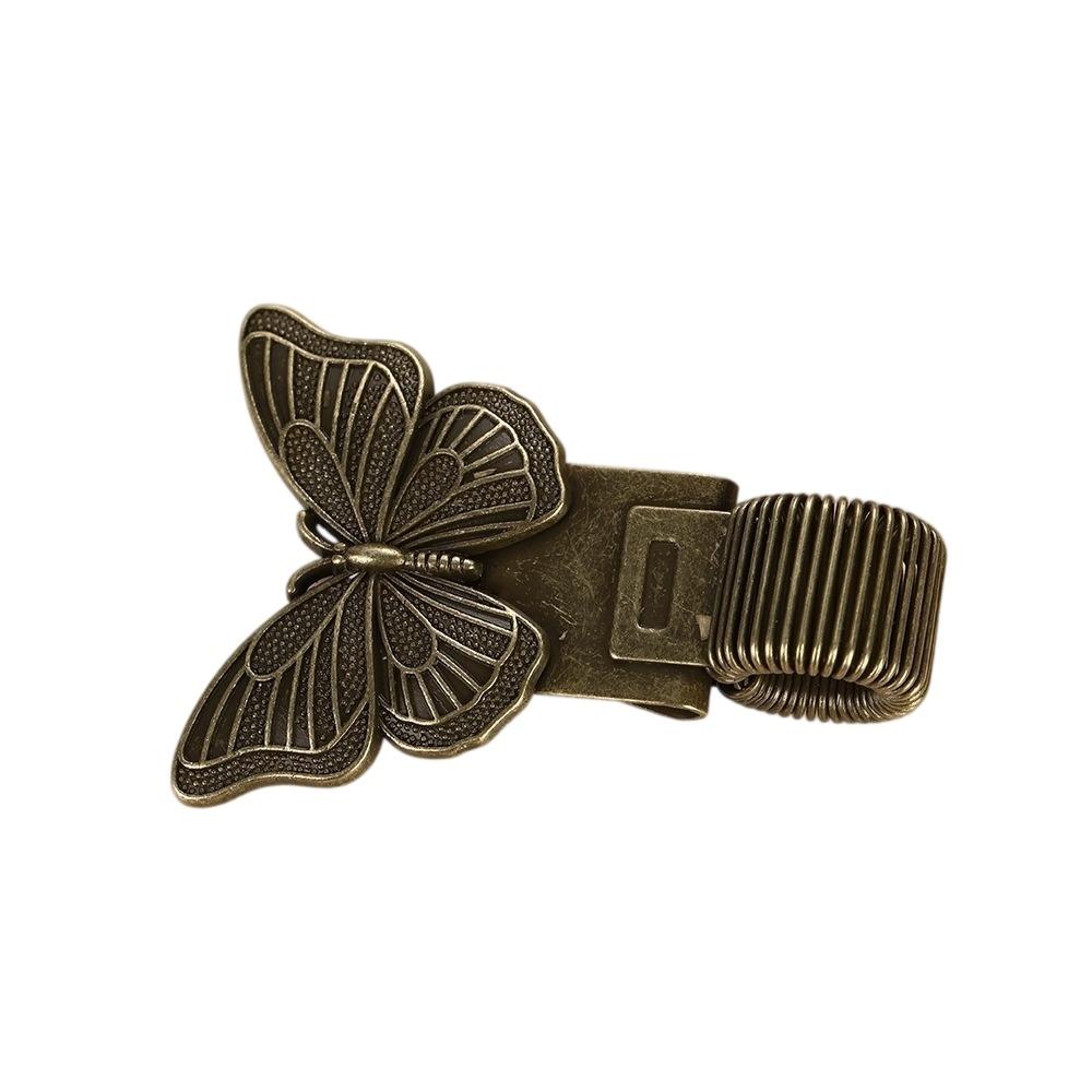 Creative Butterfly Rhinoceros Beetle Pen Clip Vintage Notebook Pen Holder Notebook Accessory