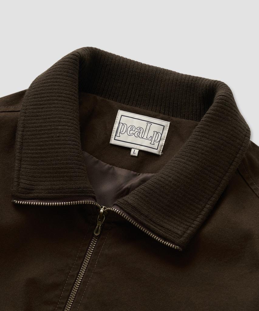 Pealp Washed Cotton Tanker Jacket 13(Brown)
