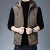 Down Jacket Vest Autumn Winter Men's Outerwear Thickened Sleeveless Cotton Jacket Warm Vest