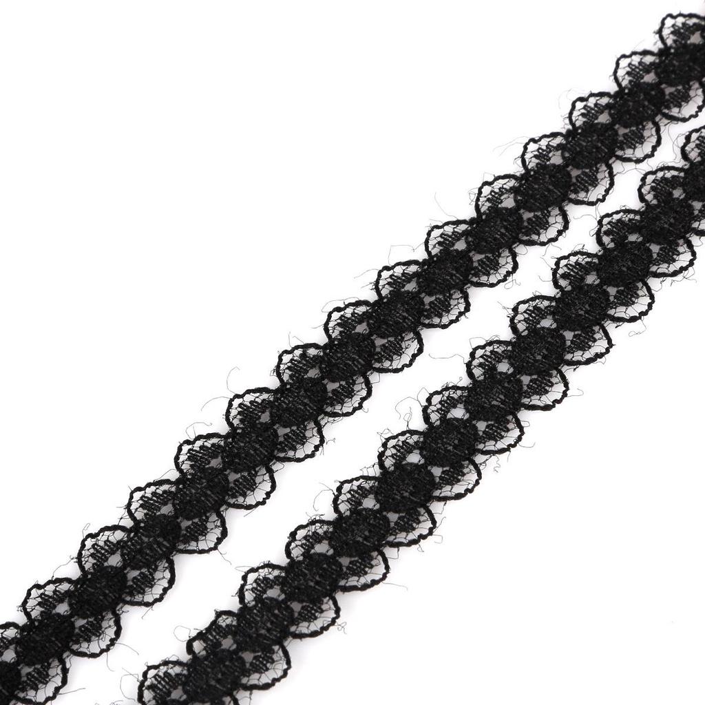 Koronka bez rozciągliwości - 5 jardów Dekoracyjny dodatek do odzieży DIY