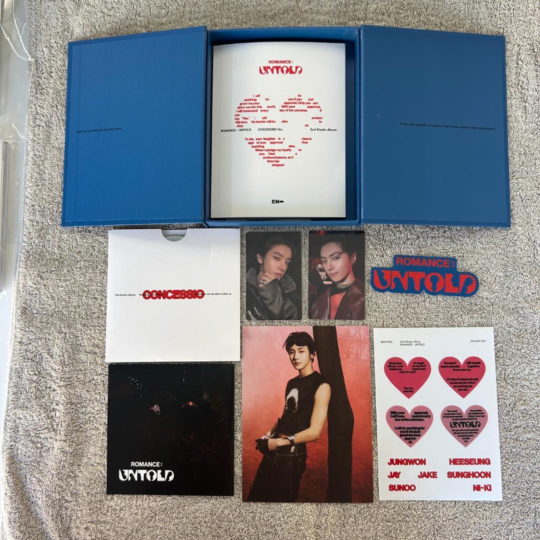 

[USED] ENHYPEN ROMANCE:UNTOLD CONCESSIO Album