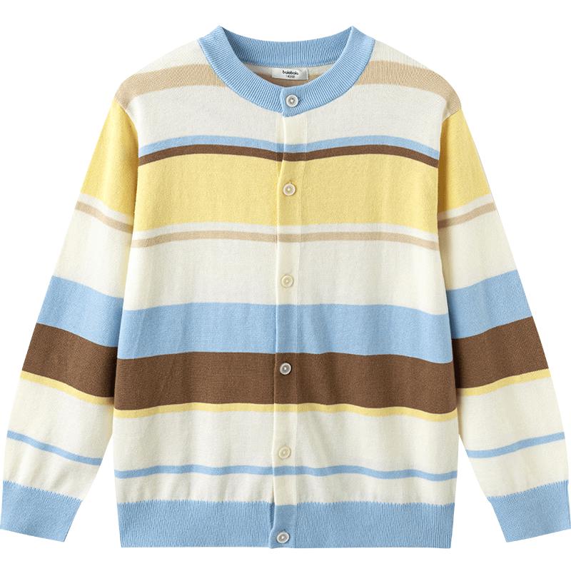 Balabala BalaOne Kids Unisex Striped Cotton Sweater 140
