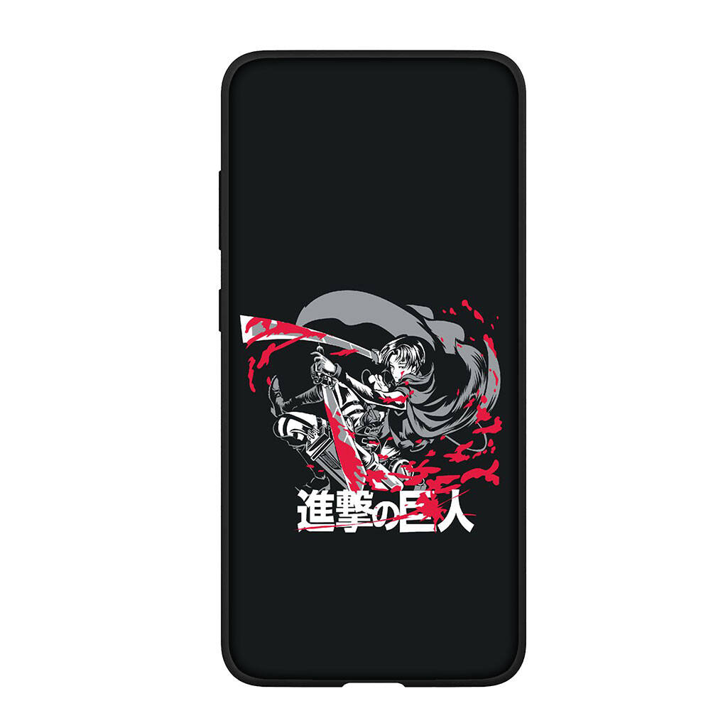for Motorola Moto Edge 70 60 50 G54 G86 Samsung Galaxy S25 iPhone 17 16 15 Xiaomi Redmi Note 14 13 Pro Phone Case Wallpaper Attack on Titan Levi Cover