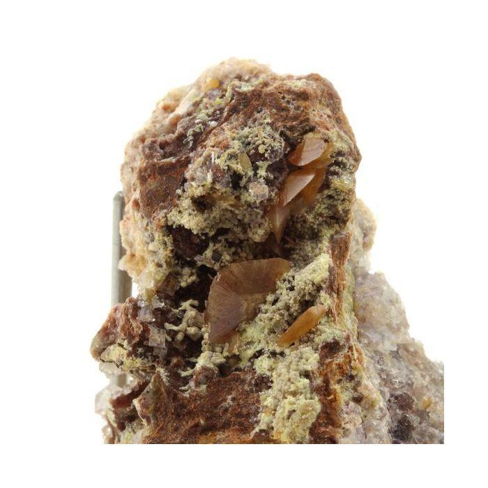 Wulfenite + Mimetite + Fluorite 115.9 carats