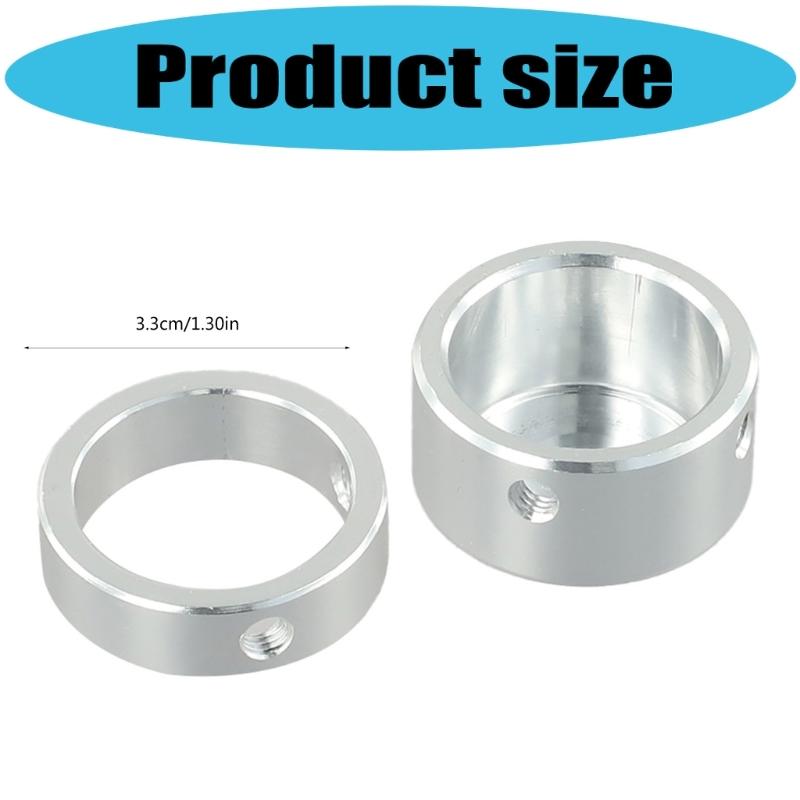 Fitness Equipment Handle End Cap Aluminum Alloy Handle Covers For Strength Training Accessories Easy to Install