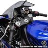 ZETA RACING Pilot 50mm 45mm High Titanium F4645 by Dirt Freak Handlebars, Diameter, Height, Color, (formerly ZS03-1501)