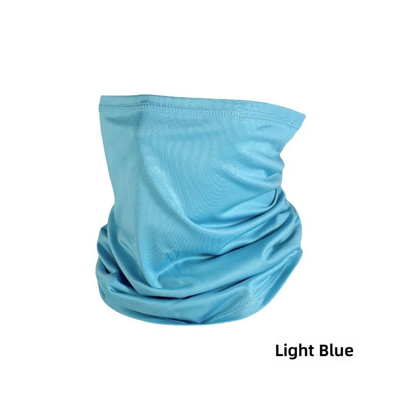 Polyester Ice Silk Cycling Mask Sunscreen Outdoor Sports Scarf & Face Towel for Men Women