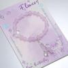 Mori Style Mermaid Crystal Bracelet - Sweet, Versatile Design for Women, Students, and Best Friends.