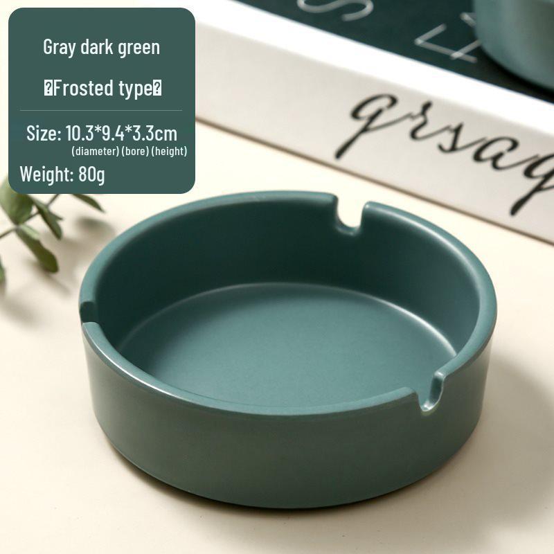 Colorful Drop-Resistant Melamine Ashtray for Hotels, Cafes, Homes, and Bars
