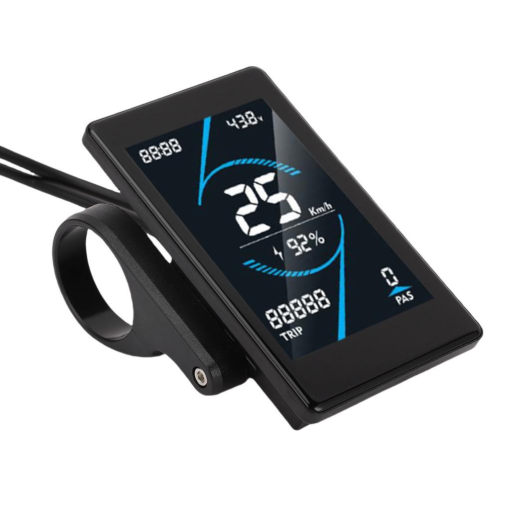 Bike Display Meter Rain Proof 24-72V Multifunctional HD Colorful LCD Screen Electric Cycling Display