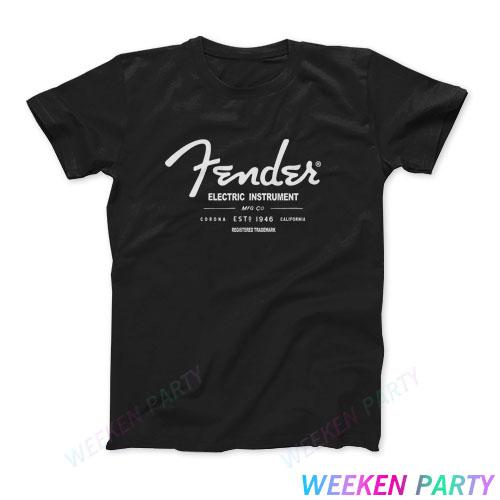 2025 T-shirts Are Selling Well In Summer Fender Guitar Original Telecaster Since 1951 Instrument Pure Cotton T-shirt