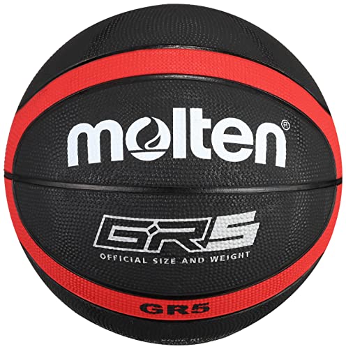 Molten Basketball GR5 BGR5-KR Black x Red Size 5