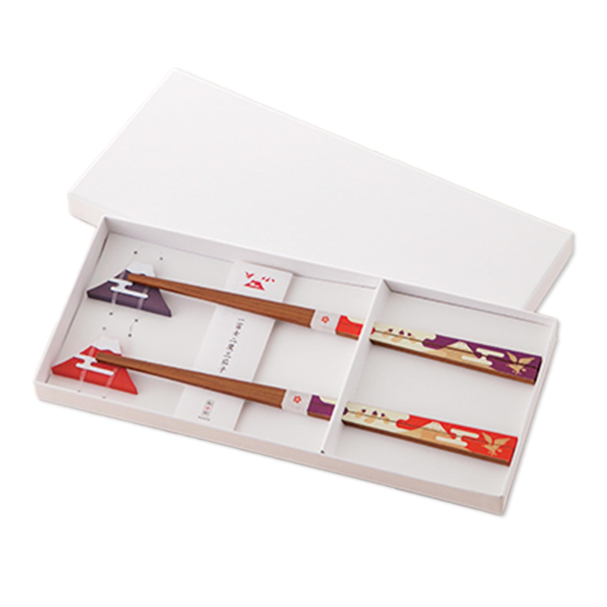 

Noren Bamboo Chopsticks Bamboo Chopsticks 23cm Chopsticks and Chopstick Rest Set Mount and Bamboo Square Thin Chopsticks Made in Gift Box Luxury Gift