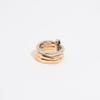 BIMBA Y LOLA [25SS] BIMBA Y LOLA Textured Multicolor Triple Ring_B255AIR006GOD