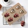 Hazelnut Shape Chocolate Dessert Mold 6-Cavity French Pastry Baking Mold Cake Mold  Pastry Making
