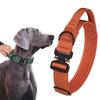 Adjustable Dog Collar with Quick Release Buckle Nylon Training Dog Collar for Medium and Large Dogs Adjustable Size