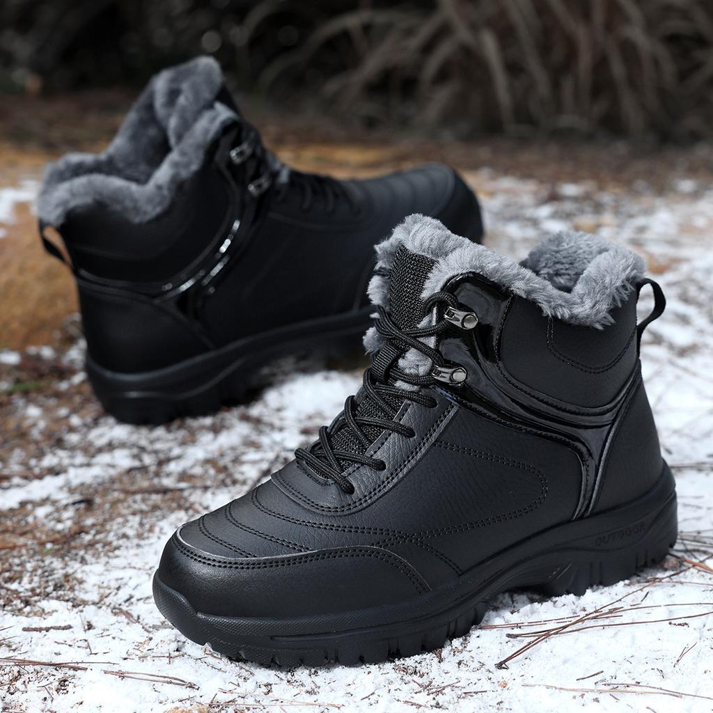 TUINANLE Unisex High-Top Hiking Shoes - Outdoor Cross-Border Design for Autumn and Winter Women Men Hiking Boots