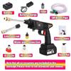12/24V Cordless Cleaner Car Washer Spray High Pressure Water Guns Cleaner For Battery Water Nozzle Cleaning Machine 800W