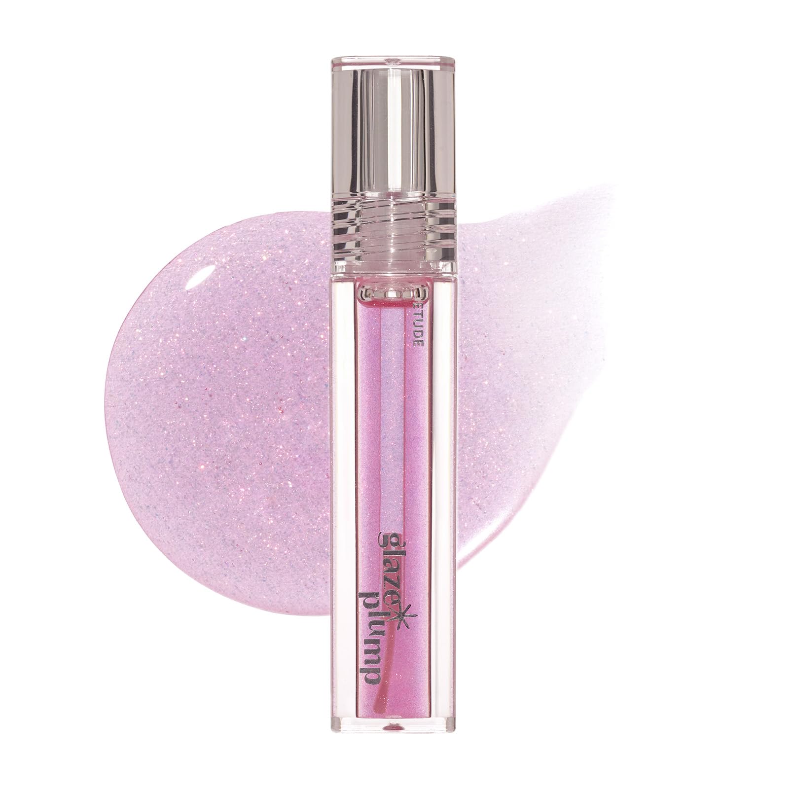 

ETUDE Блеск-плампер Glaze Violet Глянцевый финиш Высокоувлажняющий С блестками Сверкающий Увлажняющий 1 флакон [Etude Официальный] Кварц/Помада
