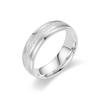 Simple and non-fading, titanium steel matte ring, fashionable couple ring.