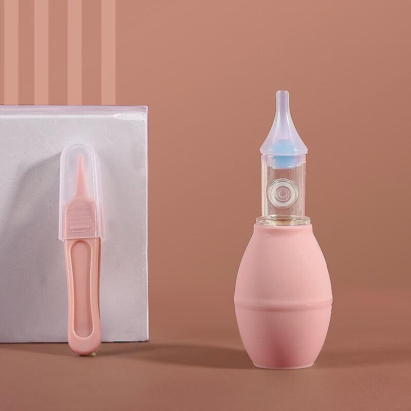 Barbie elephant Baby Nasal Aspirator with Cleaning Clip